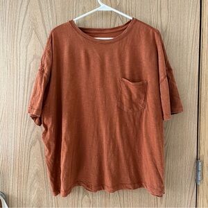 Universal Thread Short Sleeve Cropped Pocket Tee